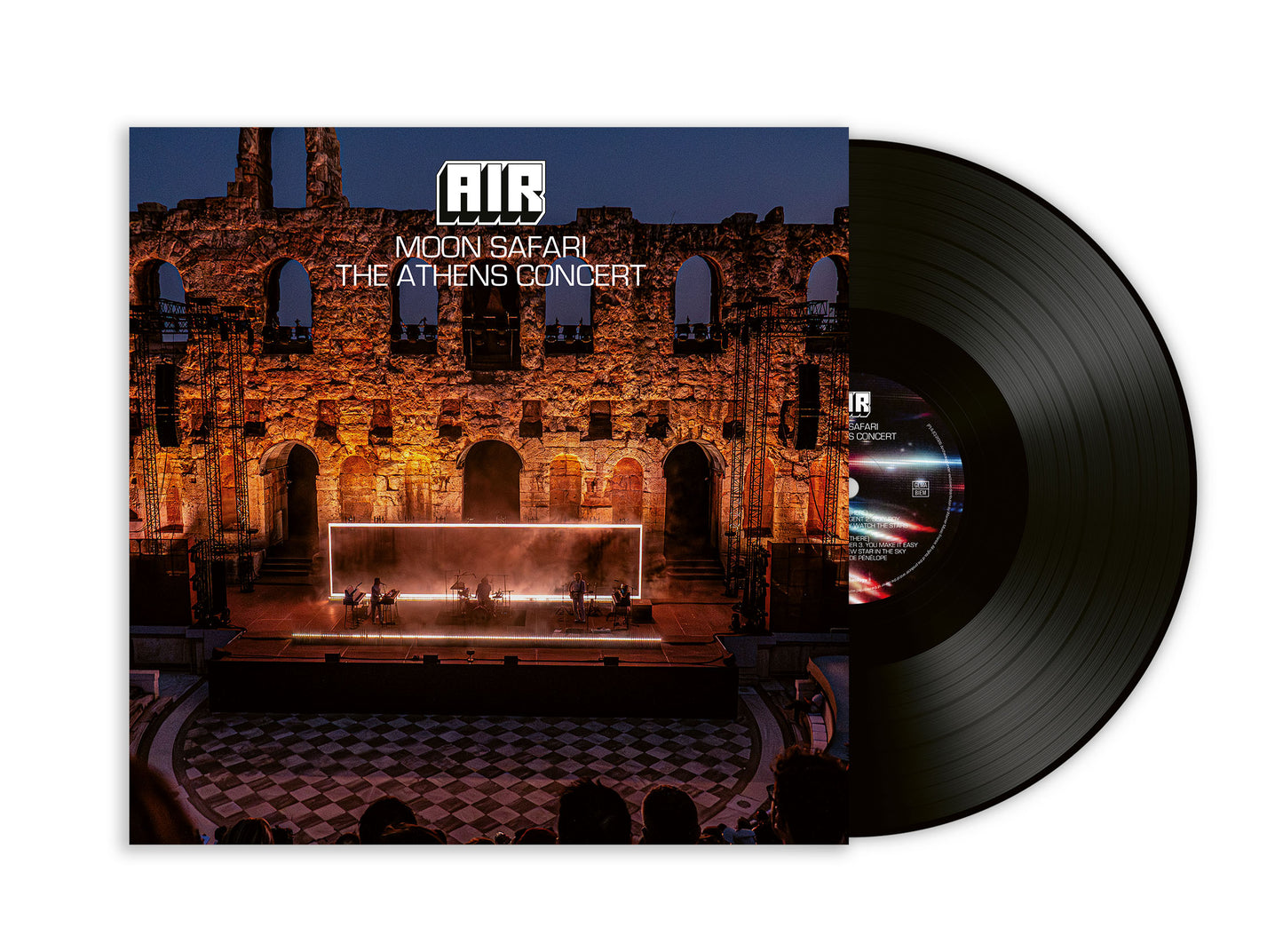 Air - Moon Safari - Live Theatre Herodes Atticus, Athènes RSD26