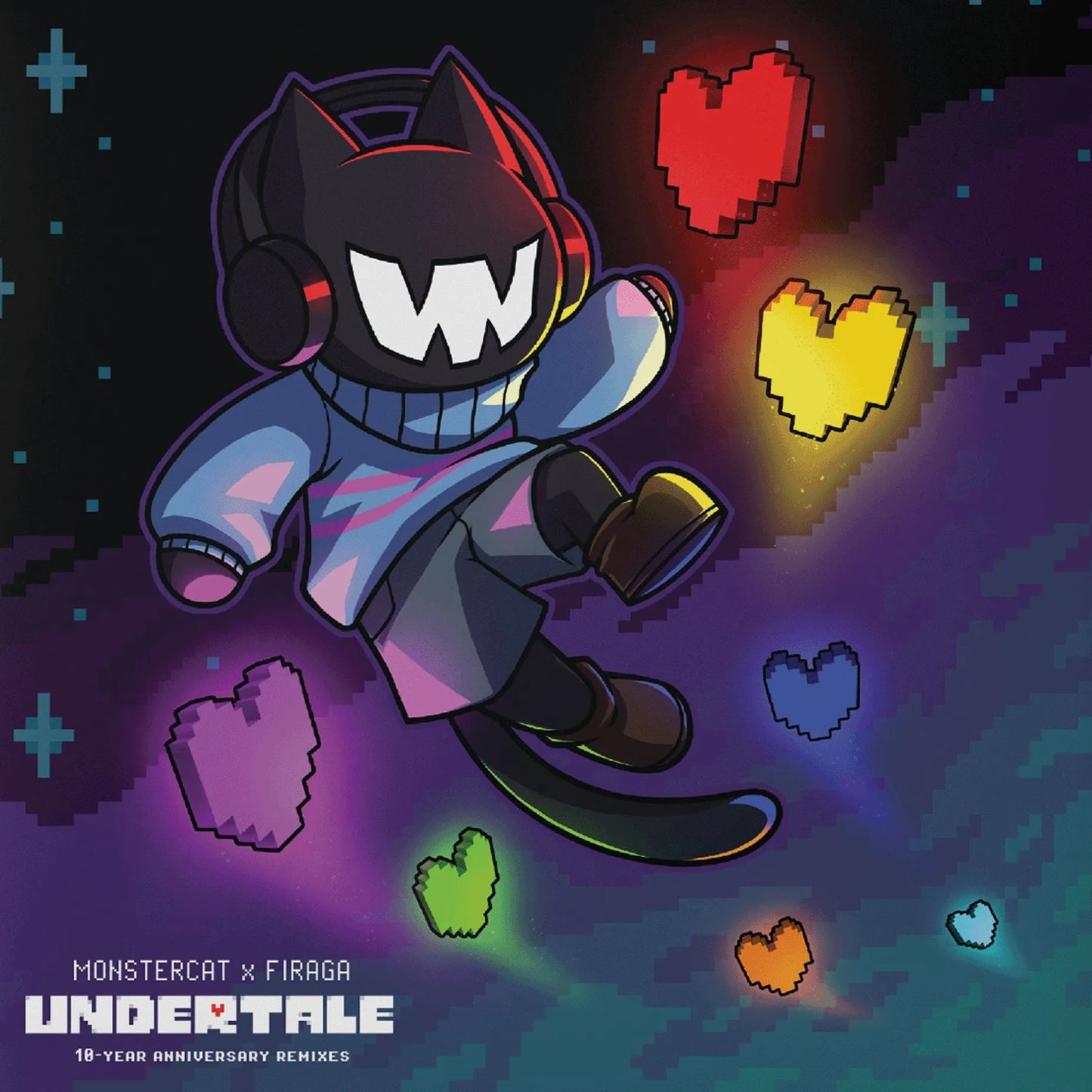 VARIOUS ARTISTS - MONSTERCAT AND FIRAGA Records - UNDERTALE (10-Year Anniversary Remixes) RSD26