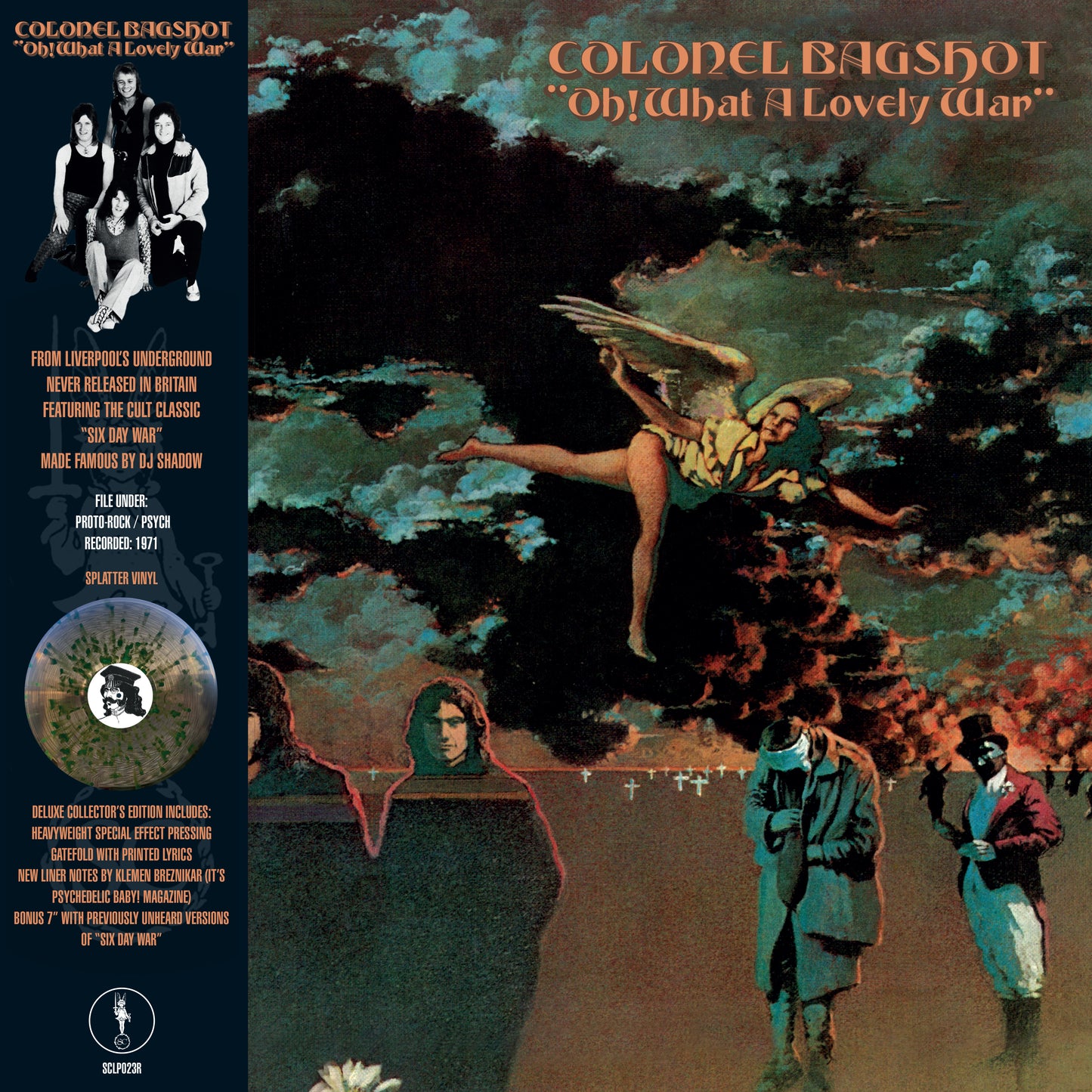 COLONEL BAGSHOT / BRIAN FARRELL - Oh! What A Lovely War (+ Six Day War 7") RSD26