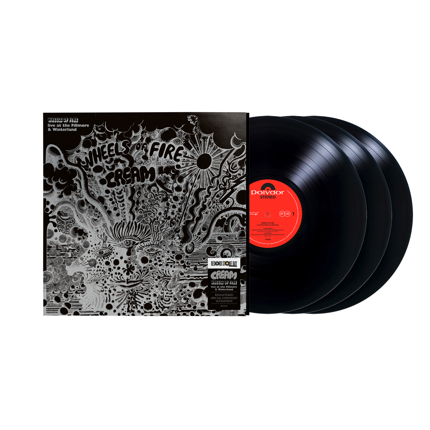 Cream - Wheels Of Fire: Live At The Fillmore & Winterland RSD26