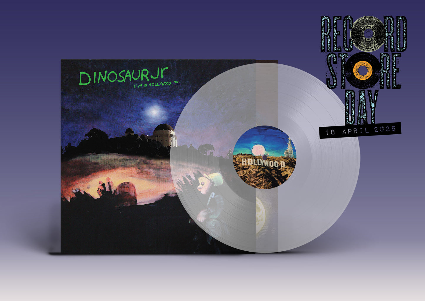 Dinosaur Jr - Live In Hollywood 1991 (The Green Mind Tour) RSD26