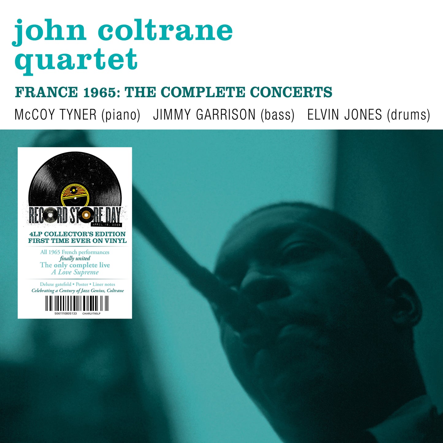 JOHN COLTRANE Quartet - FRANCE 1965: THE COMPLETE CONCERTS RSD26