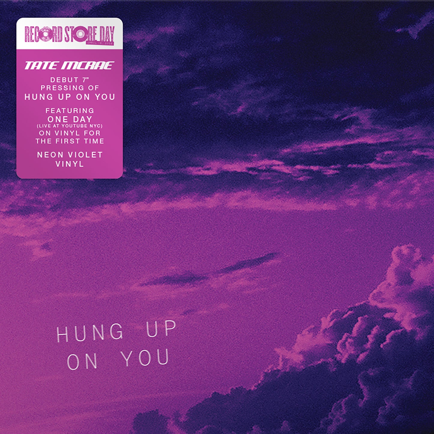 Tate McRae - Hung Up On You / One Day RSD26