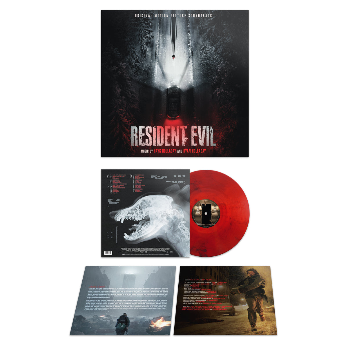 HAYS HOLLADAY, RYAN HOLLADAY - Resident Evil Original Motion Picture Soundtrack (Sony Masterworks/Milan Records)