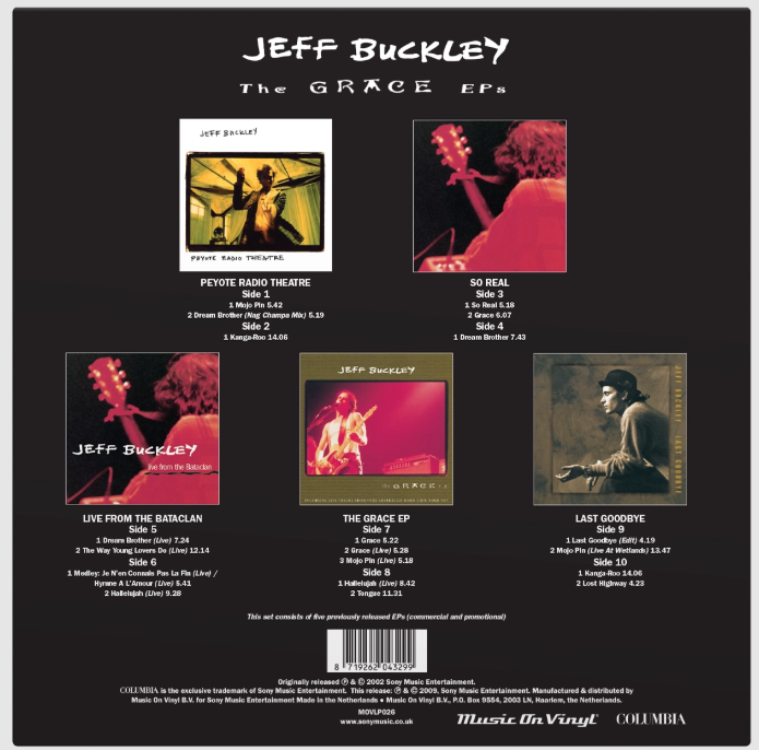 JEFF BUCKLEY - Grace EP Boxset (MOV)