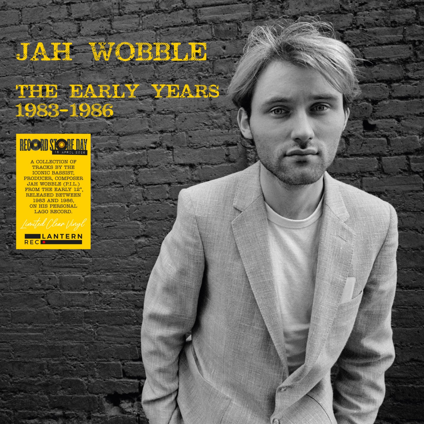 JAH WOBBLE - The Early Years 1983-1986 RSD26