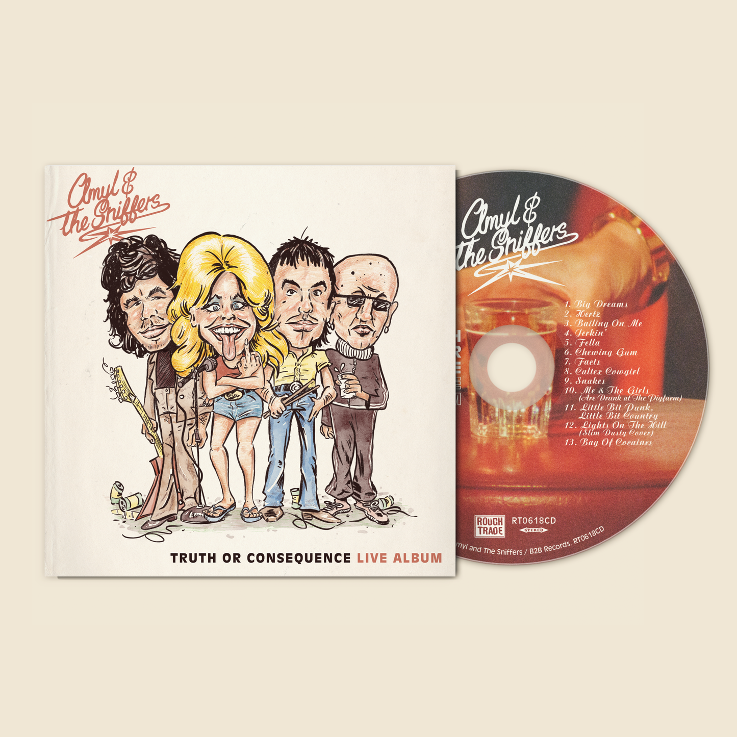 AMYL AND THE SNIFFERS - Truth or Consequence (Live from El Coyote) (Rough Trade)