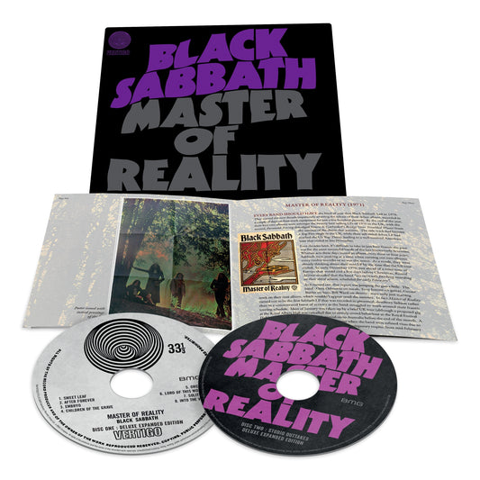 BLACK SABBATH - Master Of Reality Deluxe (BMG)